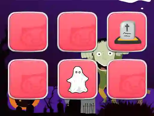 Peli Memory Halloween verkossa