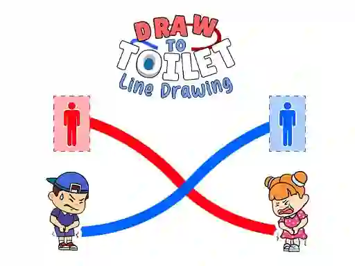 Peli Draw To Toilet Line Drawing verkossa