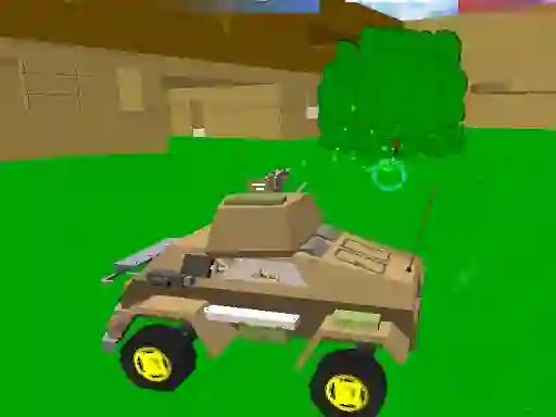 Peli Blocky Wars 3d Toonfare verkossa