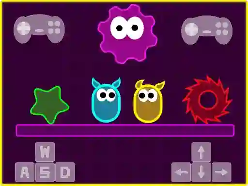 Peli Neon Slimes verkossa