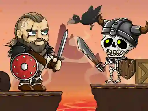Peli Vikings vs Skeletons verkossa