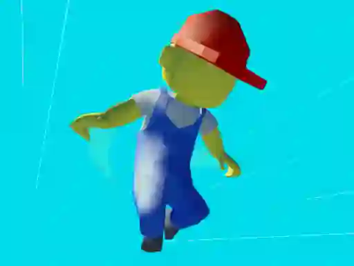 Peli Parkour Run 3d.io verkossa
