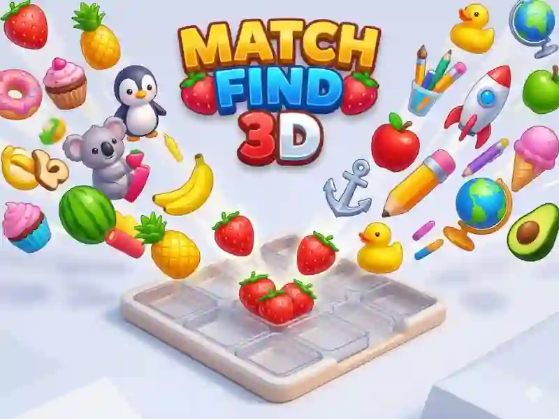 Peli Match Find 3D verkossa