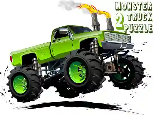 Peli Monster Truck Puzzle 2 verkossa