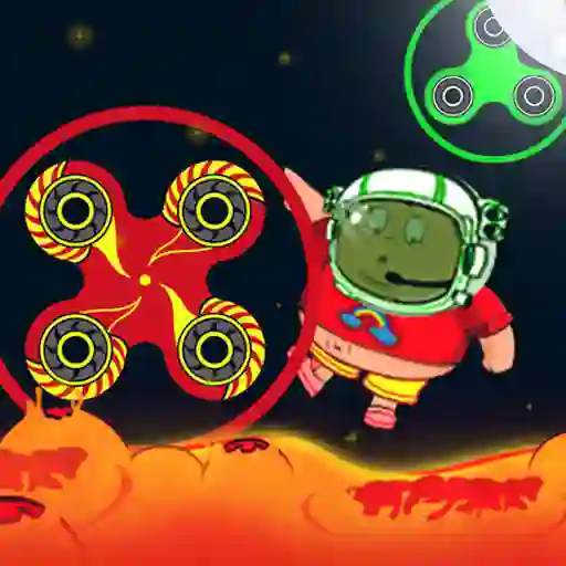 Peli Spinner Astro the Floor is Lava verkossa
