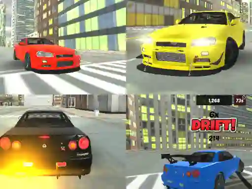 Peli Skyline Drift 3d verkossa