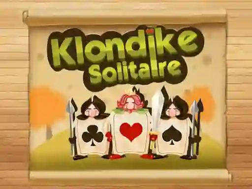 Peli Klondike Solitaire verkossa