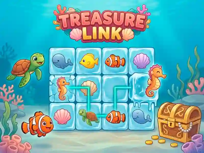 Peli Treasure Link verkossa