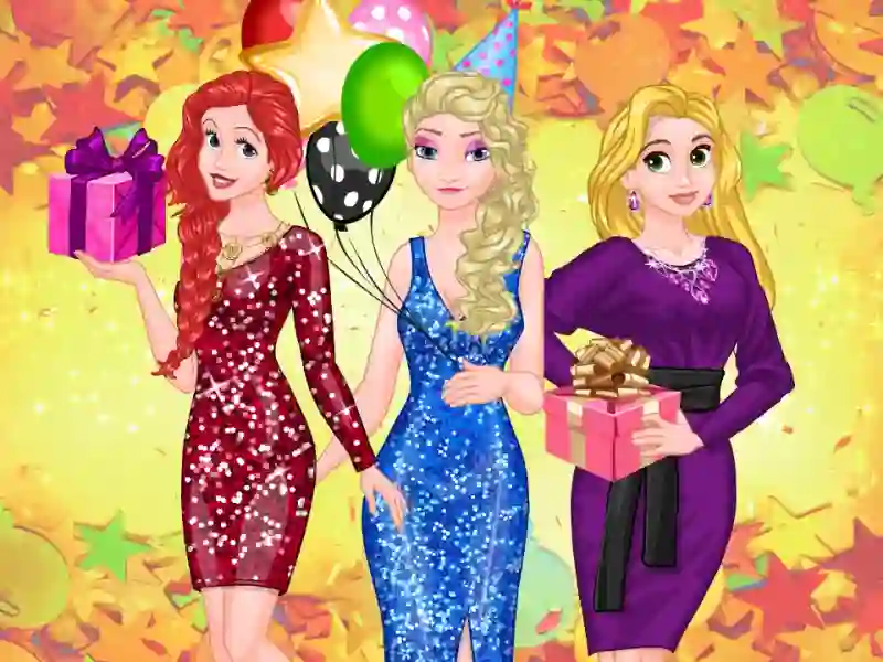 Peli Frosty Princess Party Surprise verkossa