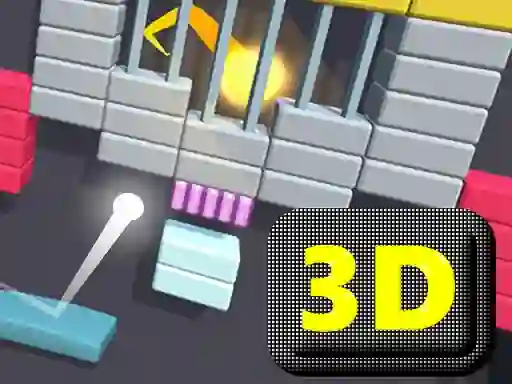 Peli Brick Breaker 3d verkossa
