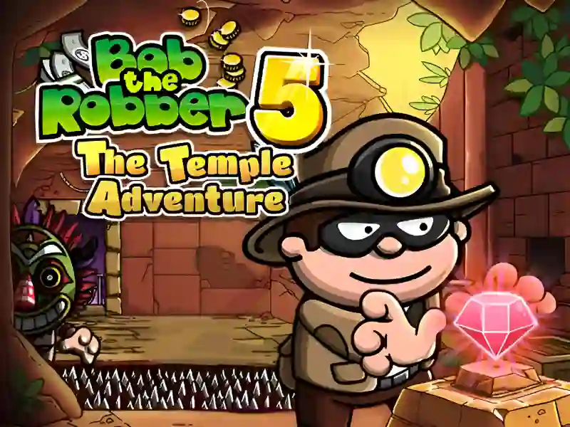 Peli Bob the Robber 5: Temple Adventure verkossa