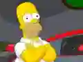 Peli Simpsons Car Parking verkossa