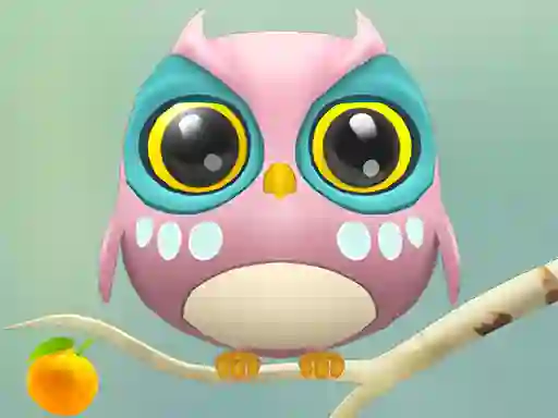 Peli Cute Owl Puzzle verkossa