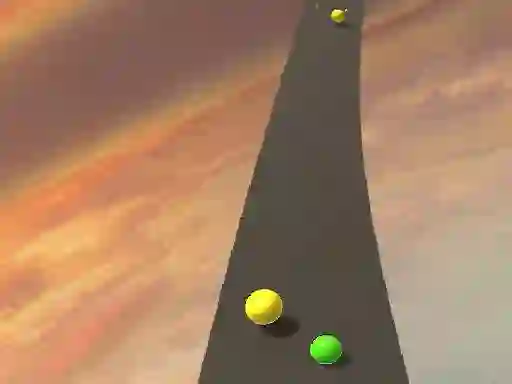 Peli Sky Ball Race verkossa