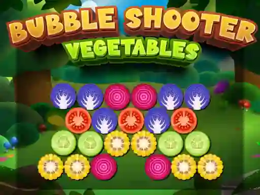 Peli Bubble Shooter Vegetables verkossa