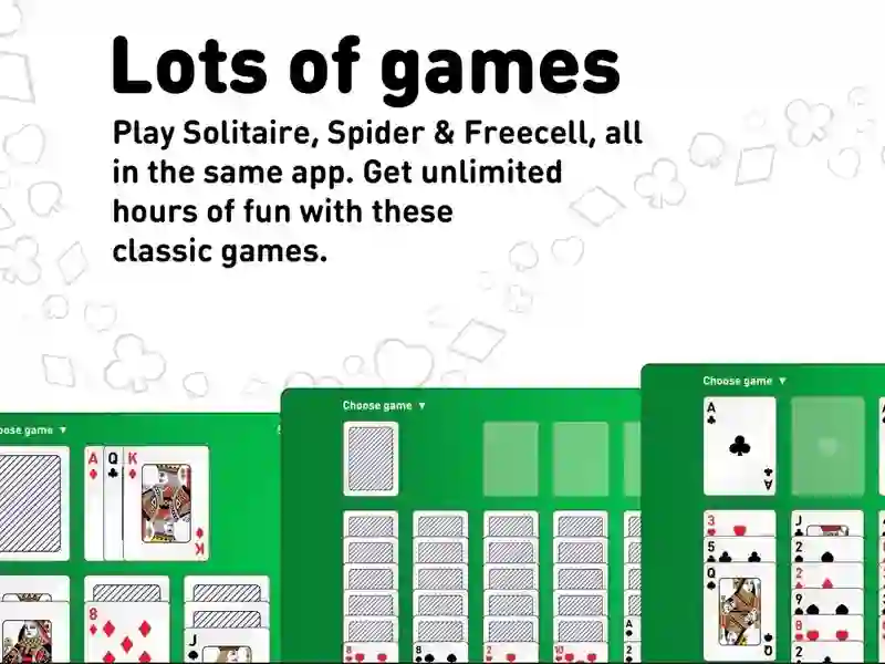 Peli Solitaire collection: klondike, spider & freecell verkossa