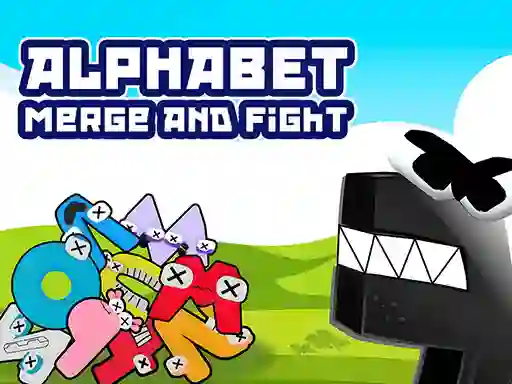 Peli Alphabet Merge And Fight verkossa