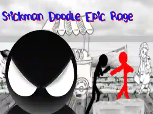 Peli Stickman Doodle Epic Rage verkossa