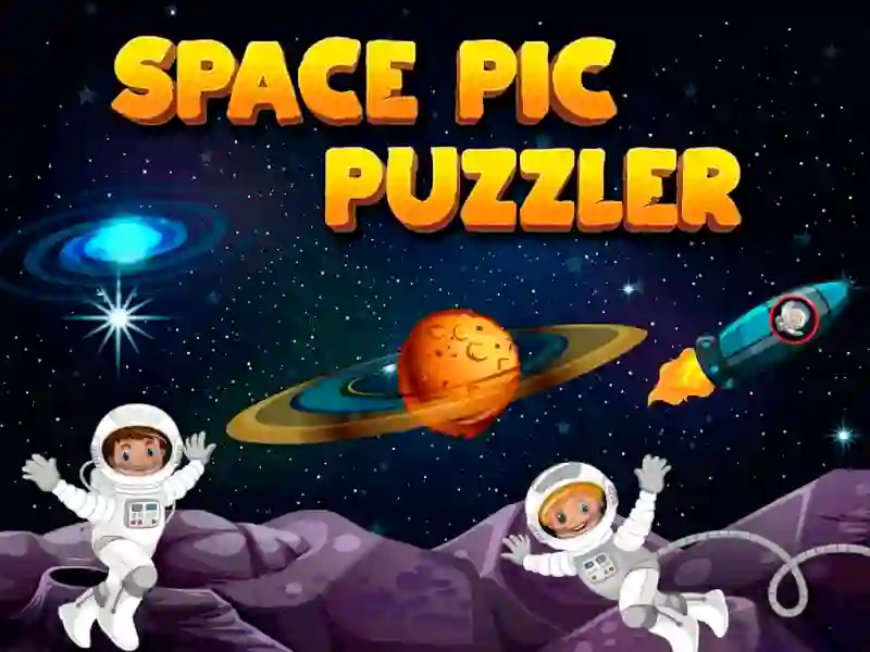 Peli Space Pic Puzzler verkossa