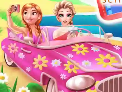 Peli Princesses Road Trip Fun verkossa