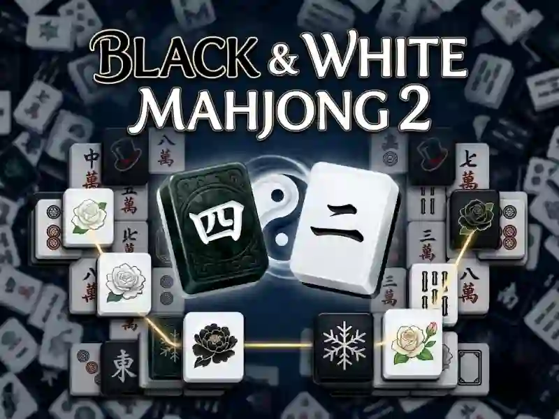 Peli Black & White Mahjong 2 verkossa