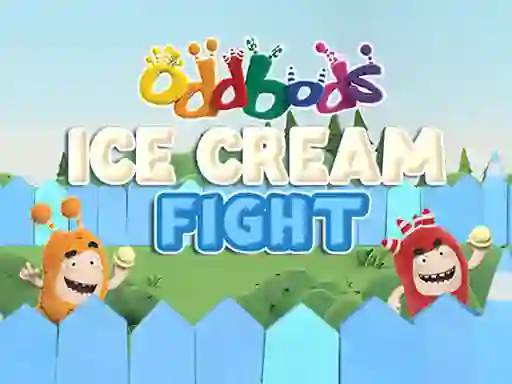 Peli Oddbods Ice Cream Fight verkossa
