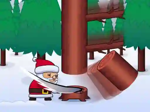 Peli Lumberjack Santa verkossa
