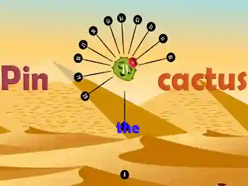 Peli Pin the cactus verkossa