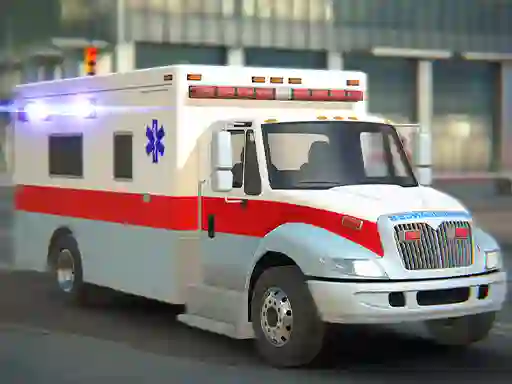 Peli City Ambulance Car Driving verkossa