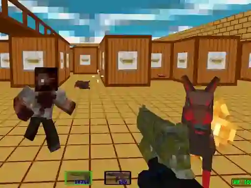 Peli Pixel Swat Zombie Survival verkossa