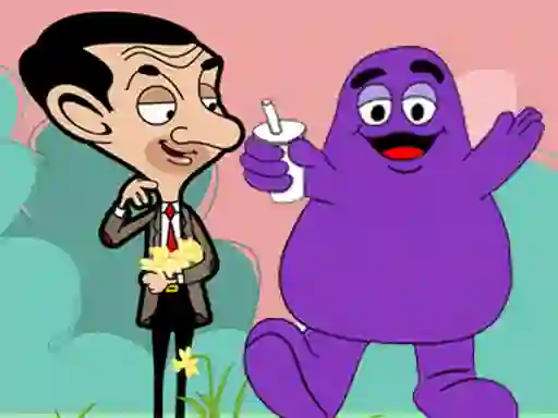 Peli When Mr Bean meet Grimace verkossa