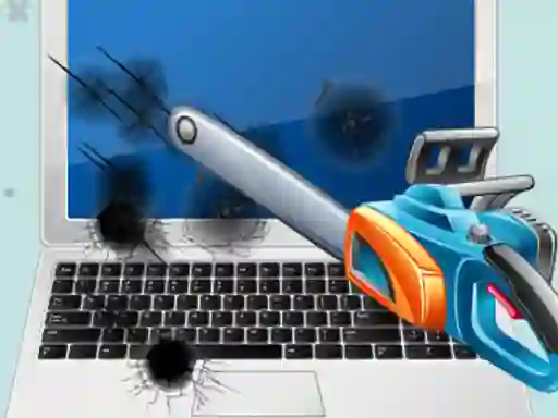 Peli Whack the Laptop verkossa