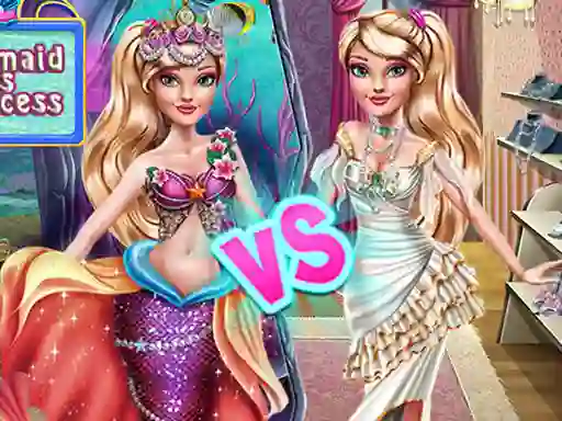 Peli Ellie Mermaid vs Princess verkossa