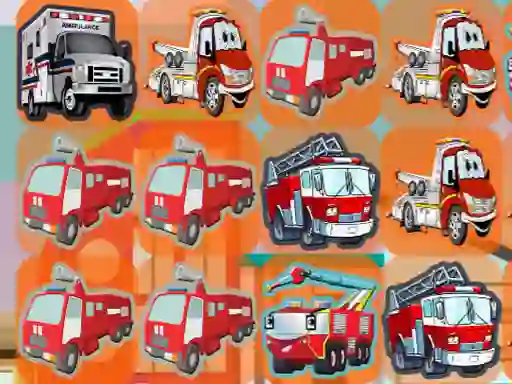 Peli Emergency Trucks Match 3 verkossa