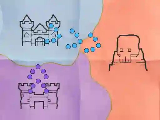 Peli Imperor.io verkossa