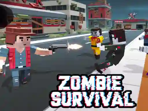 Peli Zombies Survival verkossa