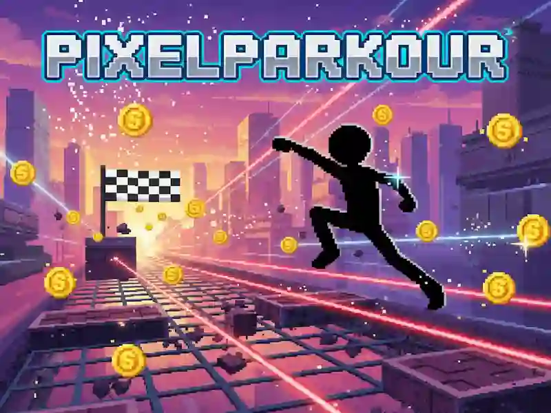 Peli Pixel Parkour verkossa