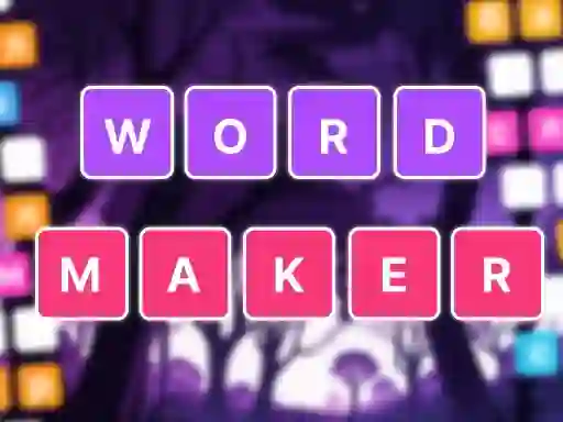 Peli Word Maker verkossa