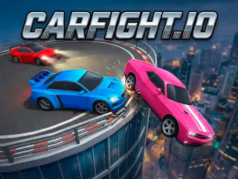 Peli CarFight.io verkossa