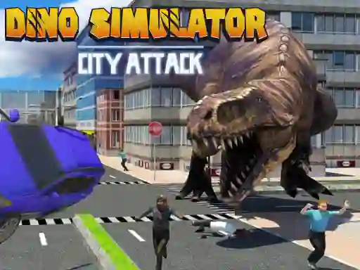 Peli Dino Simulator City Attack verkossa