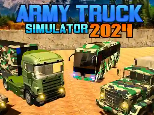 Peli Army Truck Simulator 2024 verkossa