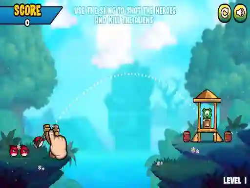 Peli Angry Battle Birds Mania verkossa