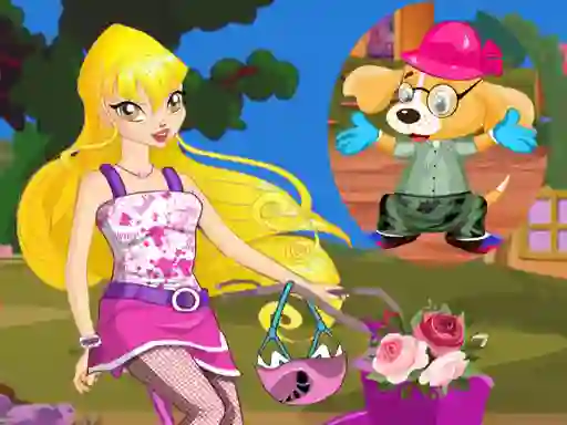 Peli Winx Stella and Puppy verkossa