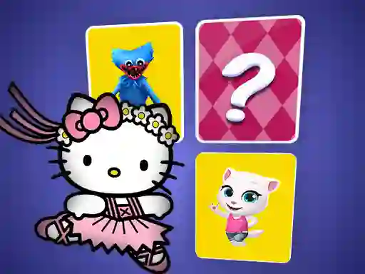 Peli Hello Kitty Memory Card Match verkossa