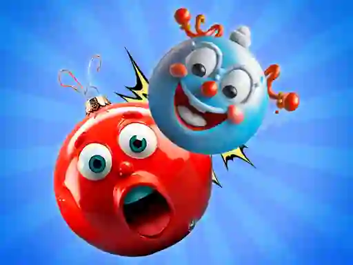 Peli Merge Balls New Years Toys in 3D! verkossa
