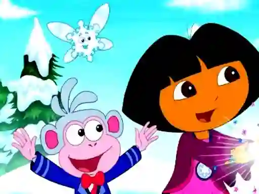 Peli Dora Find 5 Differences verkossa