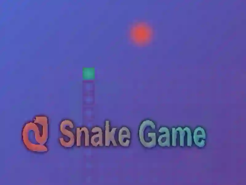 Peli Snake game verkossa