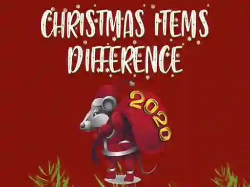 Peli Christmas Items Differences verkossa