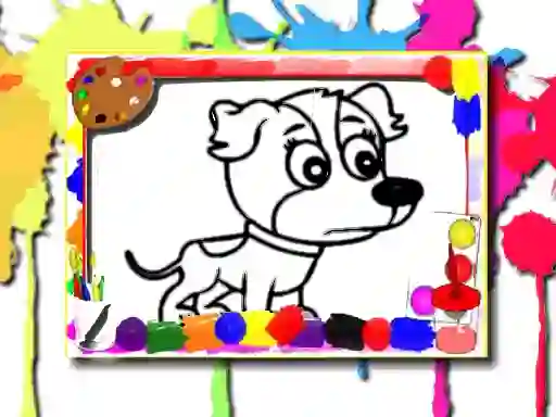 Peli Dogs Coloring Book verkossa