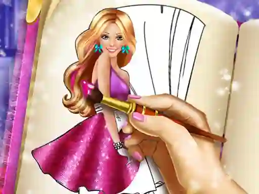 Peli Doll Coloring Book verkossa